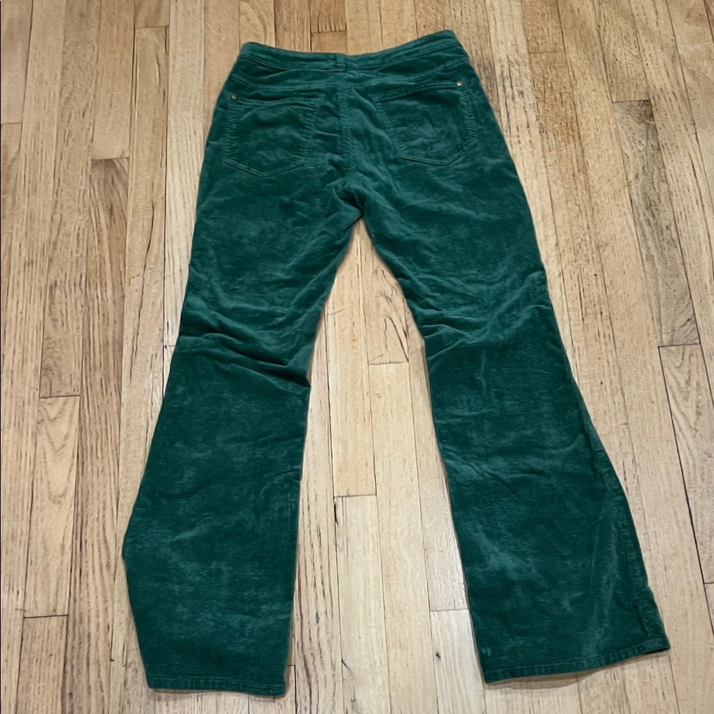 Pilcro Deep Green Corduroy Pants - Picture 4 of 6